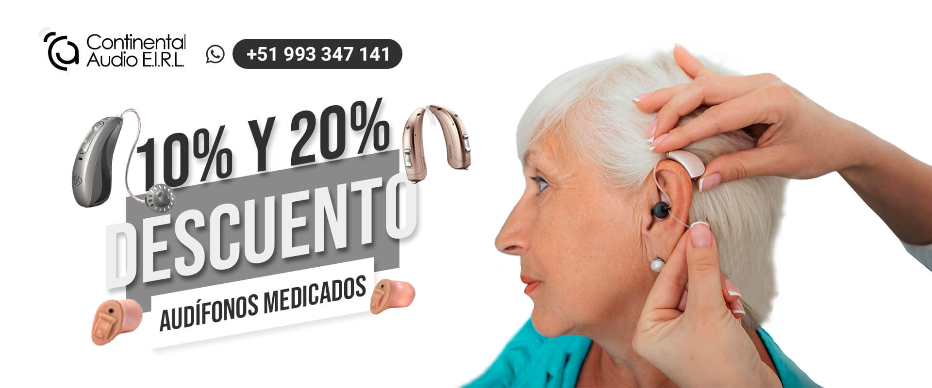 Descuentos en Audífonos Medicados
