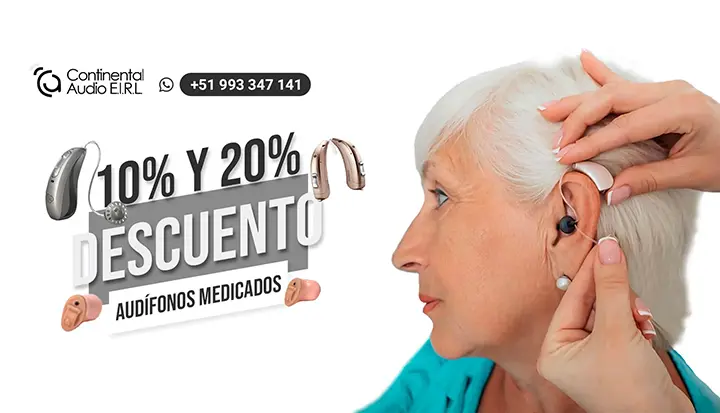 Descuentos en Audífonos Medicados